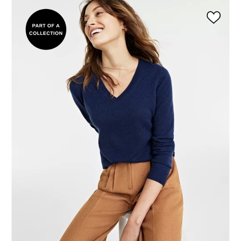 Charter Club 100% Cashmere Sweater